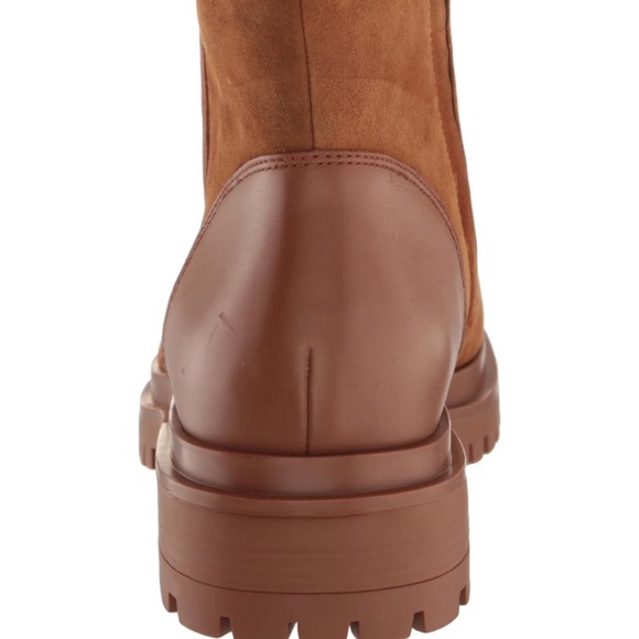 Chic Ralph Lauren Brown Suede Ankle Boots - Picture 5 of 6